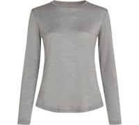 ICEBREAKER Merino Blend 125 Cool-lite Sphere Ls Tee W - Donna - Grigio - Taglia M- modello 2027