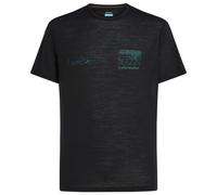 Icebreaker - Merino Blend 125 Cool-Lite Sphere S/S Tee Trail - Maglia merino L nero