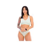 Icebreaker - Women's 125 Cool-Lite Sprite Racerback Bra - Reggiseno sportivo M turchese/verde