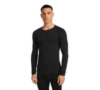 Icebreaker Maglietta funzionale Merino 260 Zoneknit Seamless maniche lunghe Nero/Grigio L