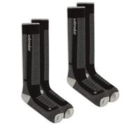 Icebreaker - Merino Blend Ski+ Medium Otc 2 Pack - Calze da sci EU 47-49 grigio/nero