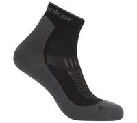 Icebreaker - Merino Hike+ Light Mini - Calze da trekking Unisex S | EU 39|41,5 grigio/nero
