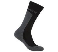 Icebreaker - Merino Hike+ Medium Crew - Calze da trekking EU 42-44 nero/grigio