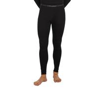 Icebreaker Merino ZoneKnit 200 - calzamaglia - uomo Black/Black L