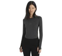 Icebreaker Merino ZoneKnit 200 - maglietta tecnica - donna M Grey woman