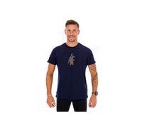 Icebreaker Merino 150 Tech Lite Bear Tour Short Sleeve T-shirt Blu S Uomo