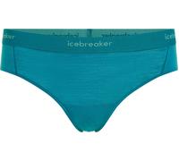 Icebreaker - Mutande leggere e traspiranti - W Merino Blend 125 Cool-Lite Sprite Hipster Topaz per Donne - Taglia M - Blu