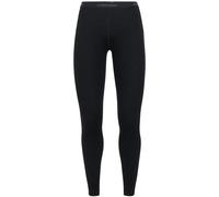 Icebreaker 260 Tech Merino Base Layer Pants Nero XS Donna