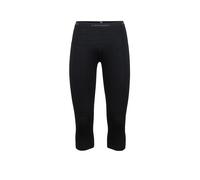 ICEBREAKER Pantaloni funzionali 3/4 da donna Merino 200 Oasis nero | XS