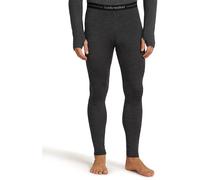 Icebreaker - Collant in lana merino - M Merino 260 ZoneKnit™ Leggings Jet Heather - Taglia M - Grigio