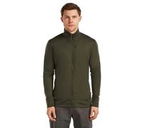 Icebreaker - Merino 260 Quantum IV L/S Zip - Giacca di merino M grigio