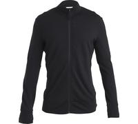 Felpa da uomo Icebreaker Merino 260 Quantum IV LS Zip Black XL XL