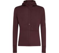 Icebreaker - Pile tecnico Uomo - M Merino Blend 200 RealFleece Descender LS Zip Hoodie Java per Uomo - Taglia XL - Marrone