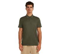 Icebreaker - t-shirt da trekking in lana merino a maniche corte - M Merino 150 Tech Lite SS Polo Dk Loden per Uomo - Taglia M - Verde