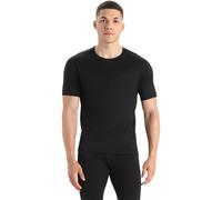 ICEBREAKER Polo Merino Equipaggio, nero