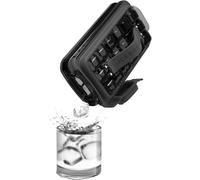 ICEBREAKER POP 2.0 Stampo per cubetti di ghiaccio con coperchio - Fare e servire il ghiaccio senza toccare il ghiaccio - Contenitore per cubetti di ghiaccio igienico per congelatore - Innovativo