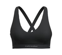 Icebreaker - Reggiseno sportivo traspirante - W Merino 125 Cool-Lite Sprite Racerback Bra Black per Donne - Taglia 38-40 - Nero