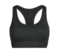 Icebreaker - Reggiseno traspirante - W Merino 125 ZoneKnit Racerback Bra Black per Donne - Taglia M - Nero