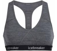 Icebreaker W Sprite Racerback Bra Gritstone Hthr (004) XS