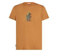 Icebreaker - T-shirt in lana - M Merino 150 Tech Lite SS Tee Bear Tour Trail per Uomo - Taglia S - Marrone