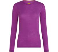 Icebreaker - T-shirt in lana merino - W Merino 175 Everyday LS Crewe Passion per Donne - Taglia XS - Viola
