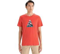 Icebreaker Tech Lite II, T-Shirt Uomo, Terra Vibrante, L