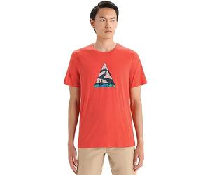 Icebreaker Tech Lite II, T-Shirt Uomo, Terra Vibrante, XL