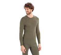 Icebreaker - Top Everyday da Uomo 175 di Peso Medio - Maglia a Manica Lunga con Girocollo - Strato Base in 100% Lana Merino - Loden, M