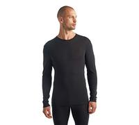 Icebreaker 175 Everyday Crew Merino Long Sleeve Base Layer Nero S Uomo