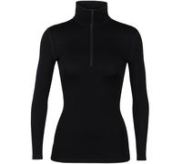 ICEBREAKER W 260 Tech Ls Half Zip - Donna - Nero - Taglia XL- modello 2026