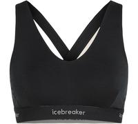 Icebreaker - Reggiseno sportivo traspirante - W Merino 125 Cool-Lite Sprite Racerback Bra Black per Donne - Taglia M - Nero