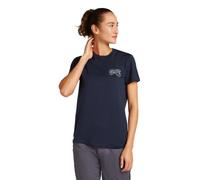 Icebreaker W Mer 150 Tech Lite Adventure - T-shirt - donna M Blue woman Lana Merino