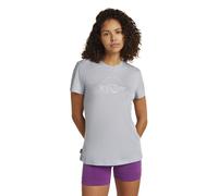 Icebreaker W Mer 150 Tech Lite Sunrise Summit - T-shirt - donna S Grey woman Lana Merino