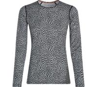 ICEBREAKER W Mer 200 Oasis Ls Crewe Flock - Donna - Blu - Taglia S- modello 2026