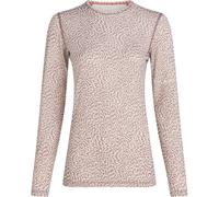 ICEBREAKER W Mer 200 Oasis Ls Crewe Flock - Donna - Rosa - Taglia M- modello 2026