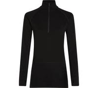 ICEBREAKER W Mer 200 Zoneknit Ls Half Zip - Donna - Nero - Taglia L- modello 2026