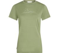 Icebreaker W Merino 150 Tech Lite Sparkling Stars - T-shirt - donna Lichen M