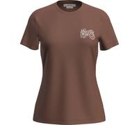 Icebreaker W Mer 150 Tech Lite Adventure - T-shirt - donna S Brown woman Lana Merino