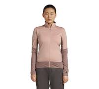 Icebreaker W Merino 300 RealFleece™ Descender - felpa in pile - donna M Light Pink/Dark Pink woman Lana Merino,Tencel/Lyocell