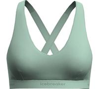 Icebreaker - Women's 125 Cool-Lite Sprite Racerback Bra - Reggiseno sportivo M turchese/verde