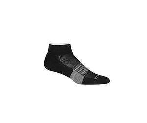 Icebreaker - W Multisport Light Mini - BLACK/SNOW/METRO HTHR