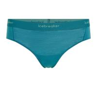 Icebreaker - Mutande leggere e traspiranti - W Merino Blend 125 Cool-Lite Sprite Hipster Topaz per Donne - Taglia XS - Blu