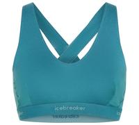Icebreaker - Women's 125 Cool-Lite Sprite Racerback Bra - Reggiseno sportivo M turchese