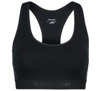 Reggiseno Icebreaker W Mer 125 ZoneKnit Racerback Bra Taglia del reggiseno: S / Colore: nero