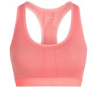 Icebreaker - Women's 125 Zoneknit Racerback Bra - Reggiseno sportivo S rosso