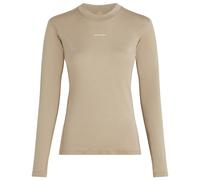 Icebreaker - Women's 200 Merinofine Ace L/S Mock Neck - Intimo lana merinos XL beige