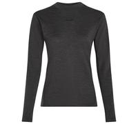 Icebreaker - Women's 200 Merinofine Ace L/S Mock Neck - Intimo lana merinos XS grigio/nero