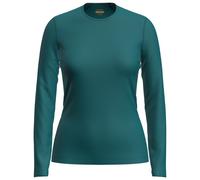 Icebreaker - Women's 200 Oasis L/S Crewe - Intimo lana merinos XL blu/turchese