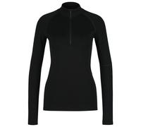 Icebreaker - Women's 300 MerinoFine Polar L/S Half Zip - Intimo lana merinos M nero
