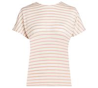 Icebreaker - Women's Drayden Reversible S/S Top Stripe - Maglia merino M bianco